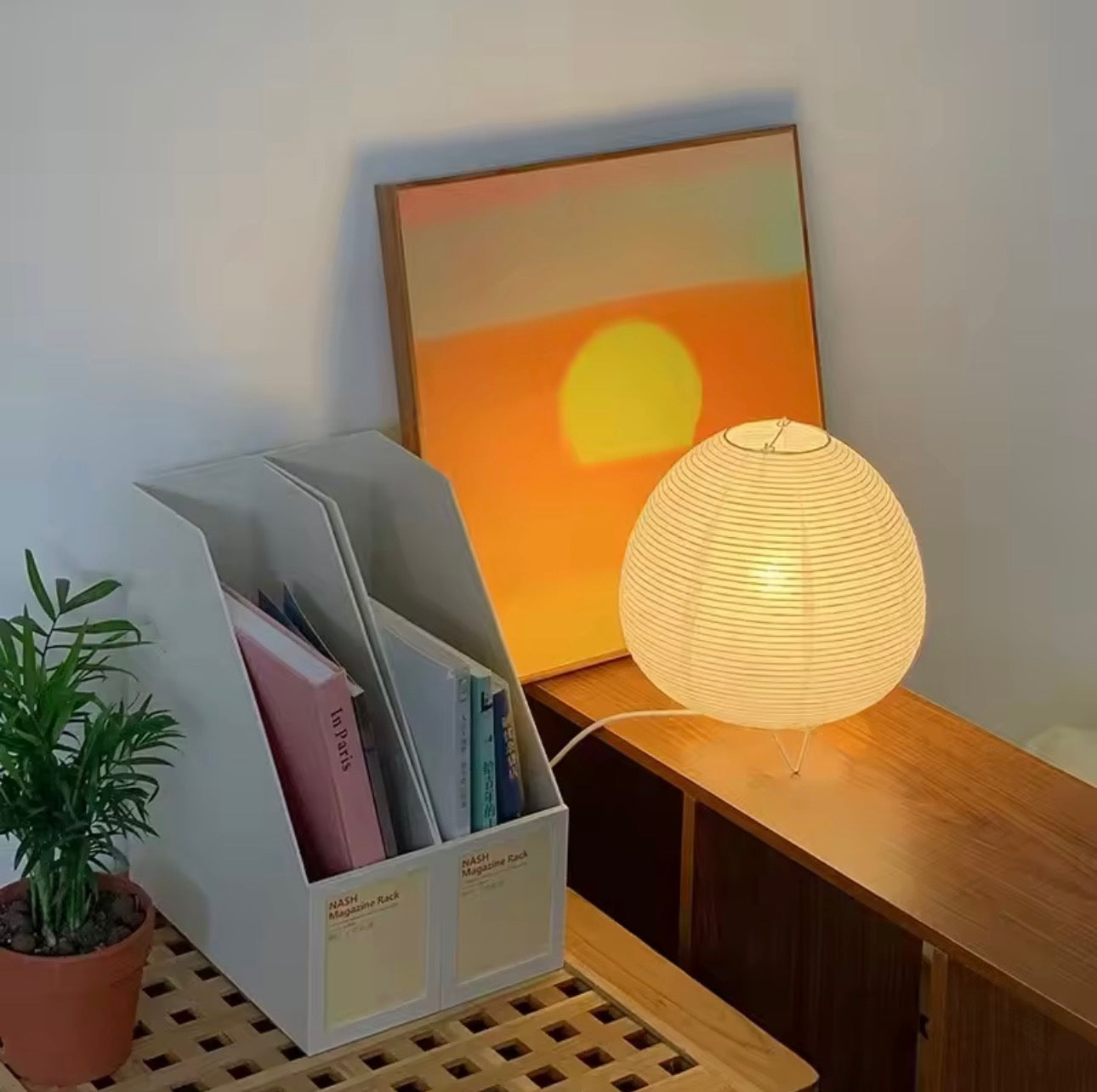 Shiro Table Lamp | Japanese Style Paper Lamp