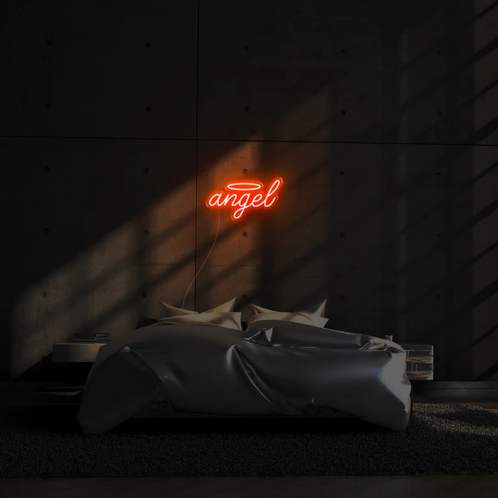 "Angel" Neon Sign