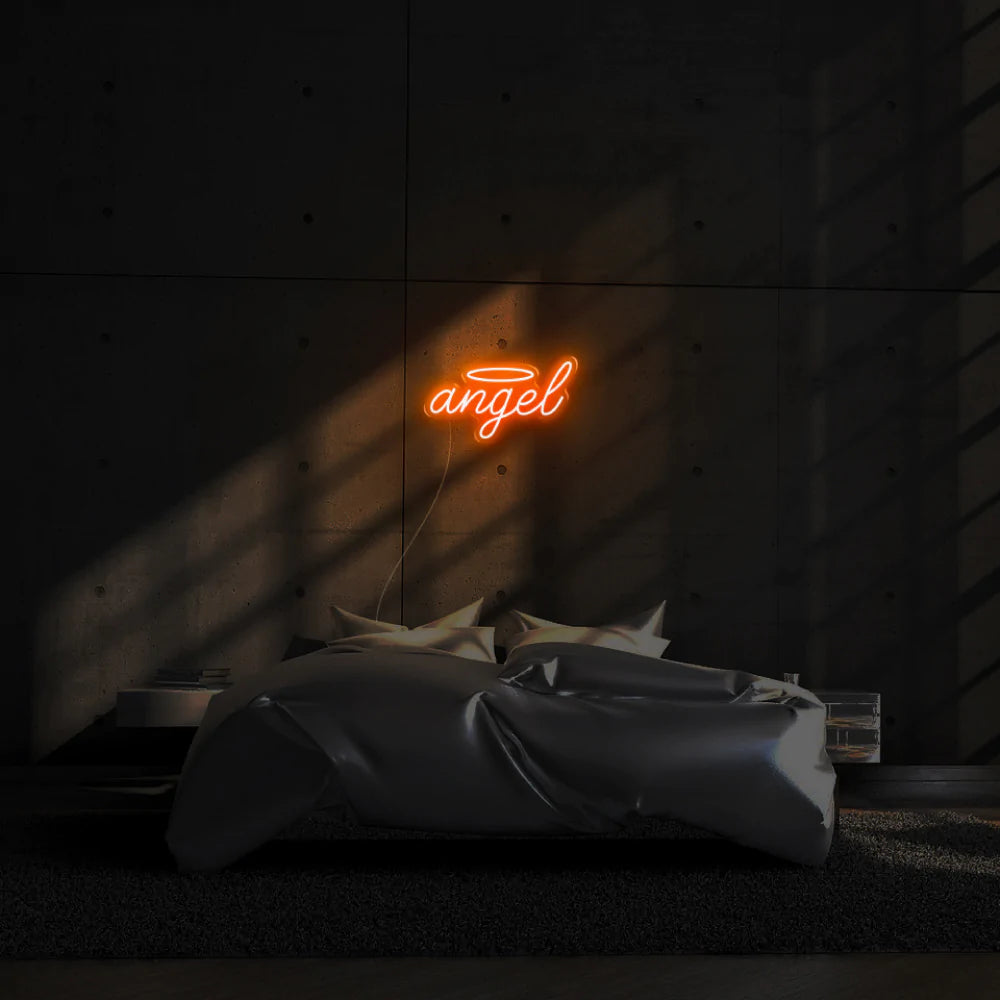 "Angel" Neon Sign