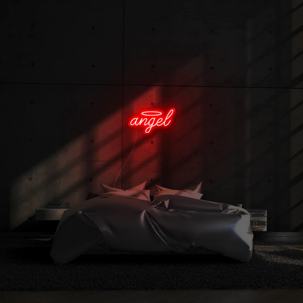 "Angel" Neon Sign