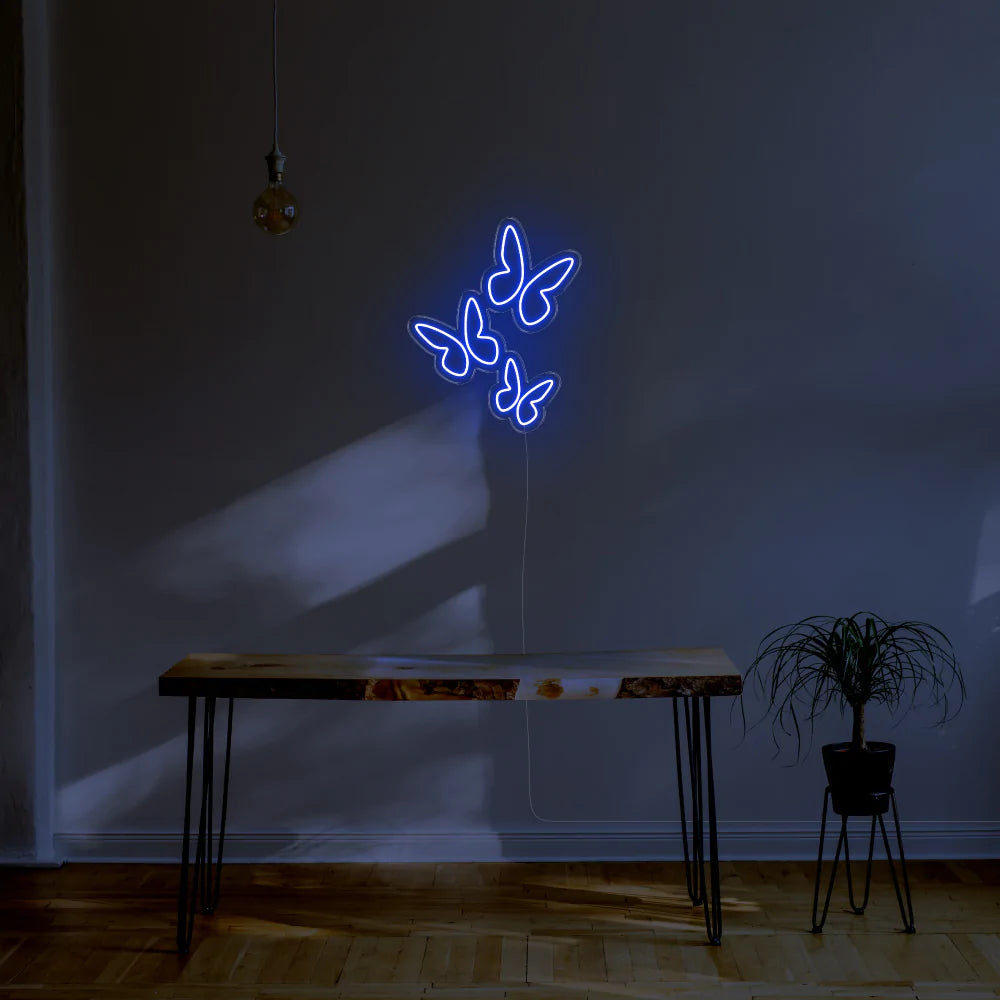 "Flutter" Neon Sign