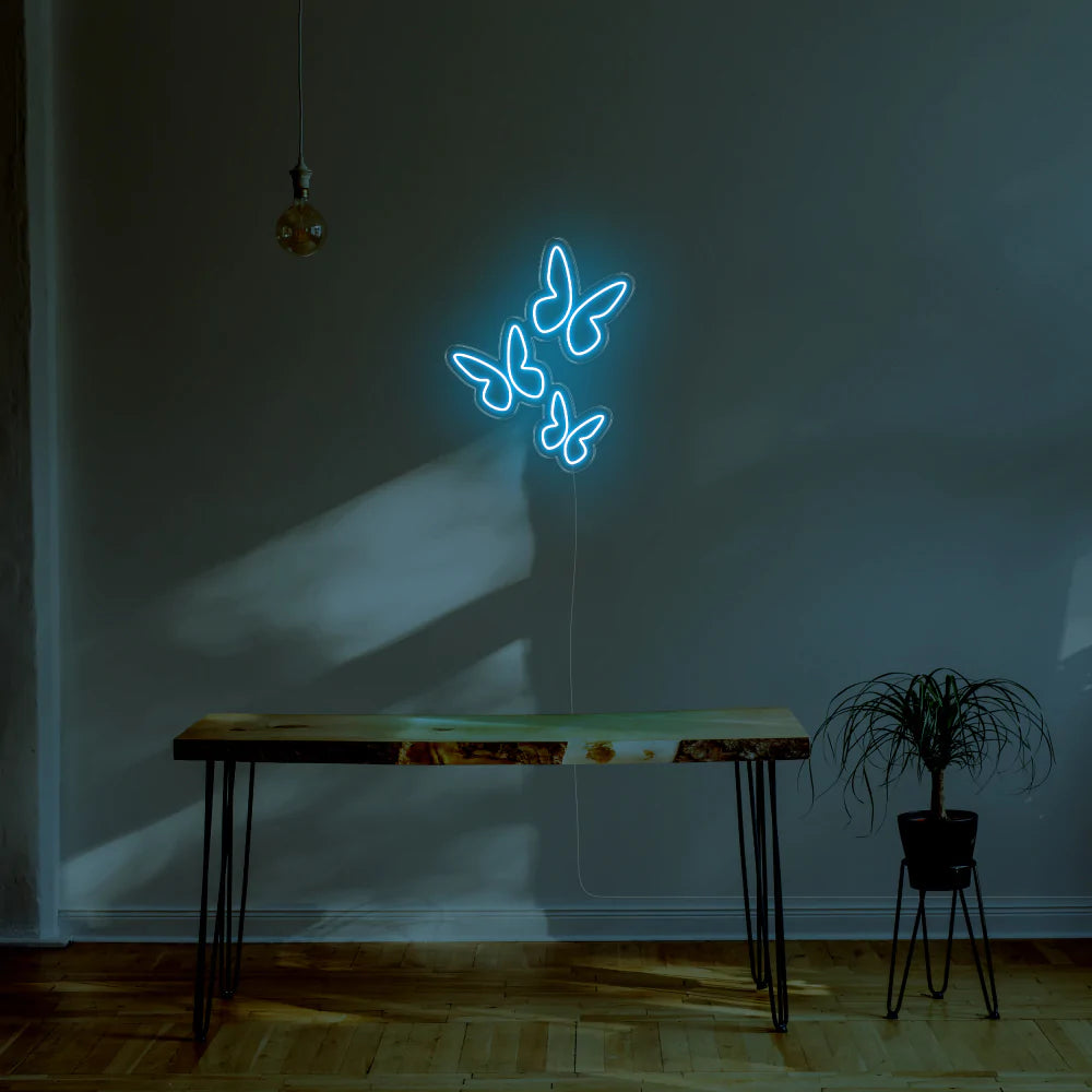 "Flutter" Neon Sign