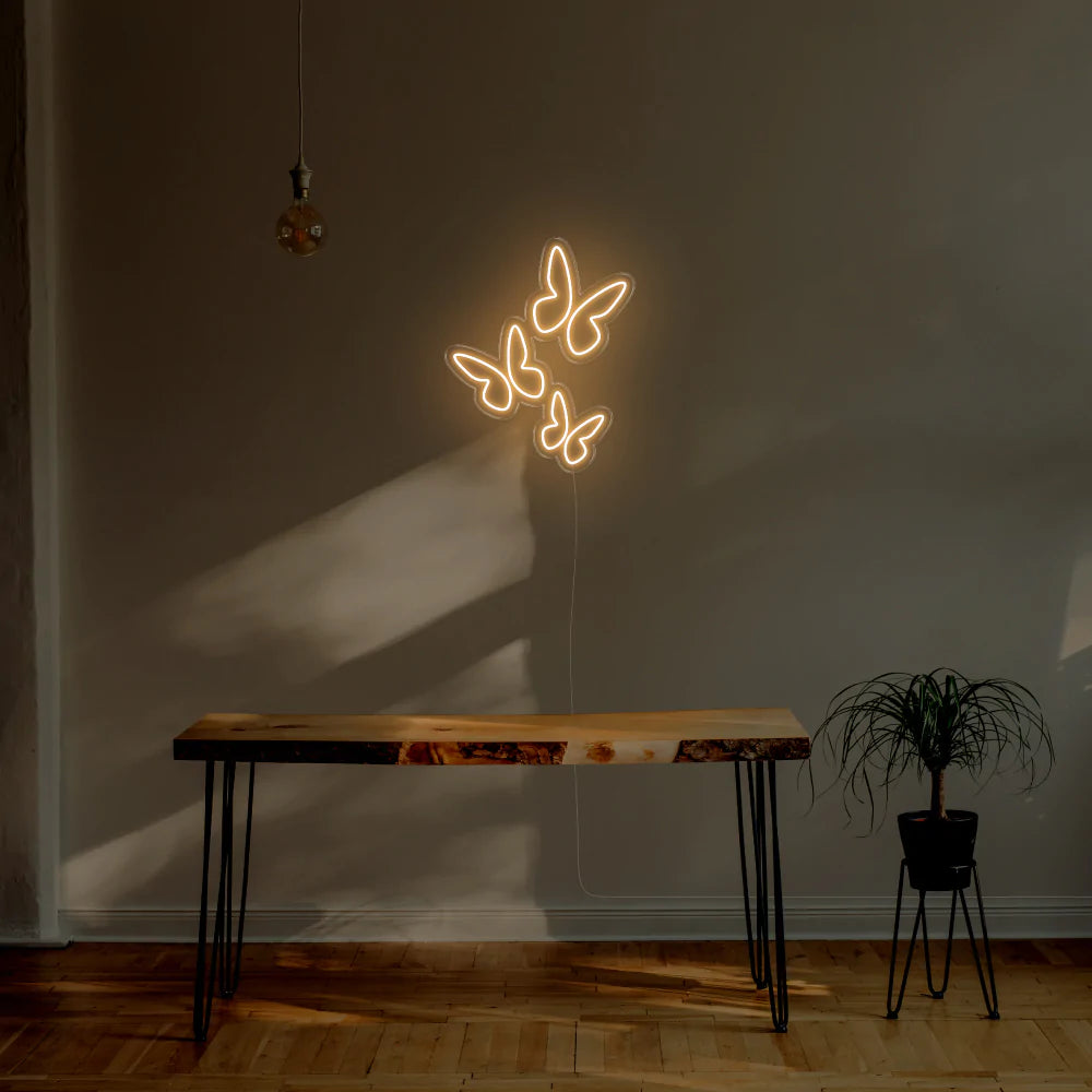 "Flutter" Neon Sign