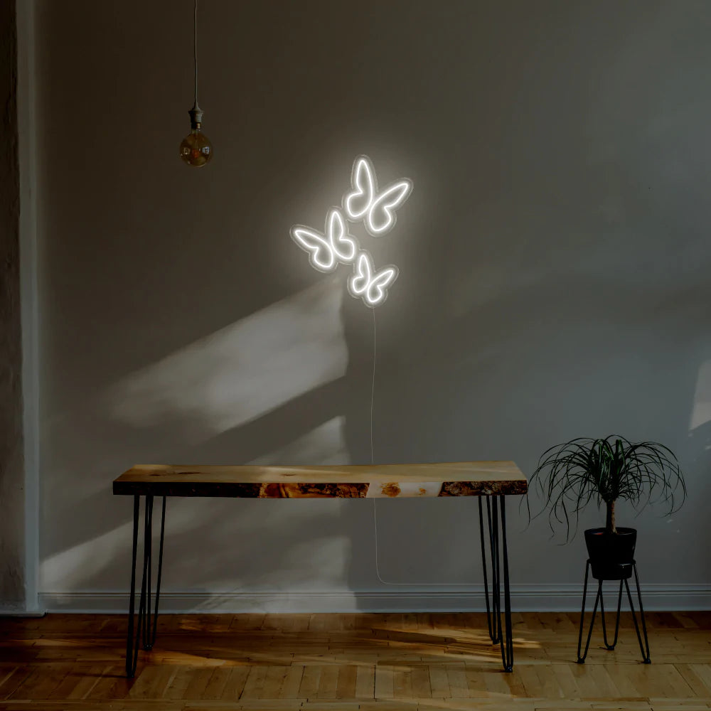 "Flutter" Neon Sign