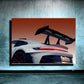 Porsche GT3 RS Neon Poster