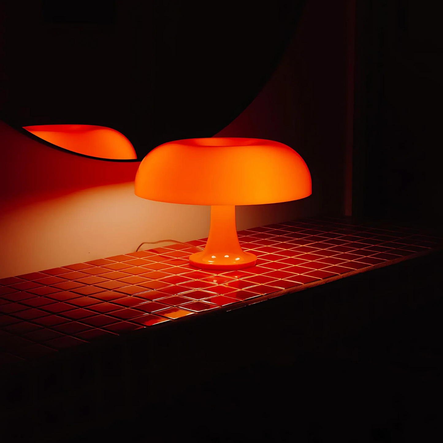 Mils Retro Mushroom Table Lamp