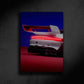 Porsche 911 GT3 R Neon Poster