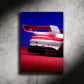 Porsche 911 GT3 R Neon Poster