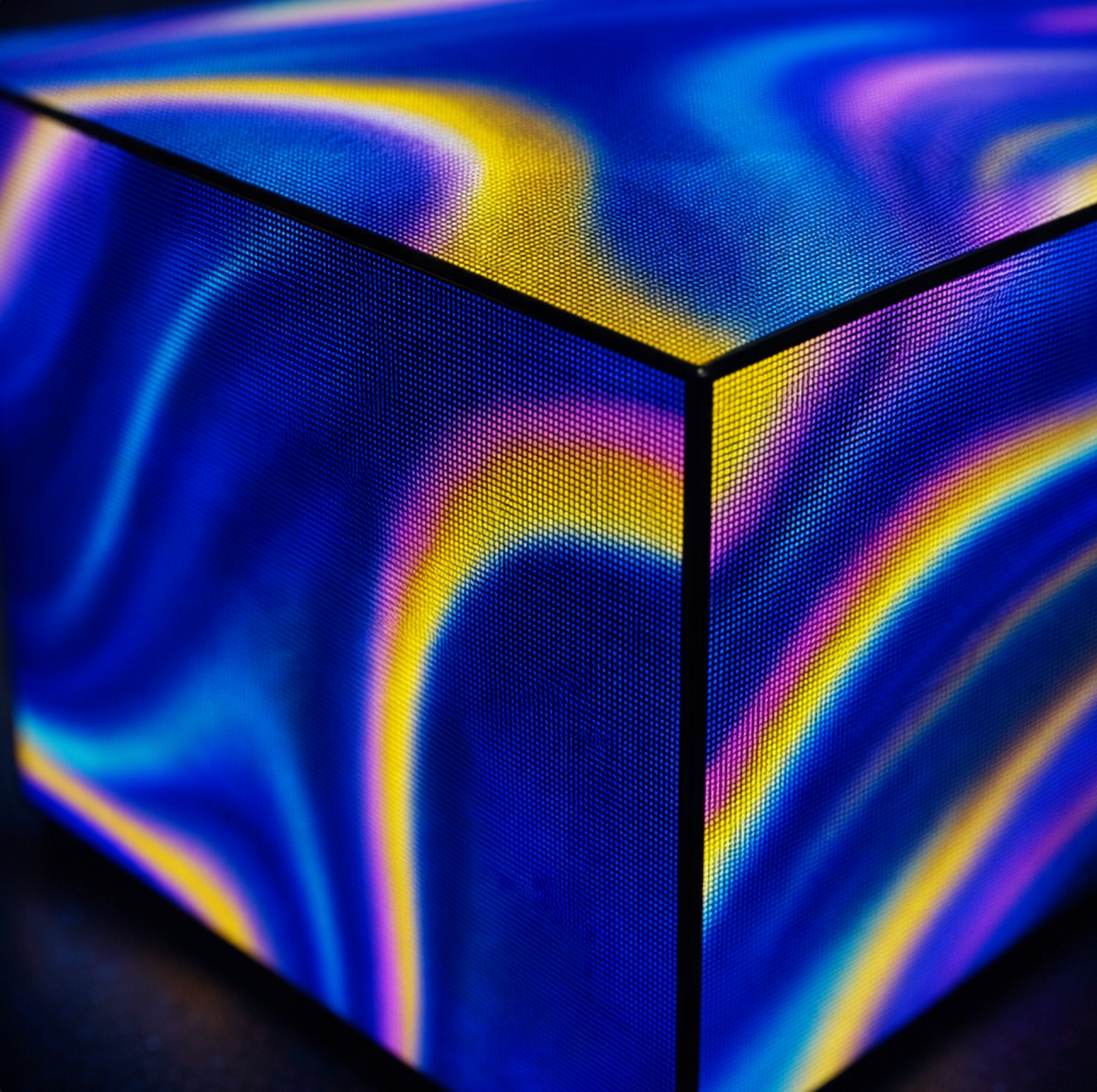 Digital Cube — 5-Sided Programmable LED Display