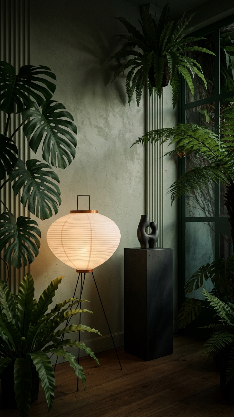 Shiro Floor Lamp | Japanese Style Paper Lamp