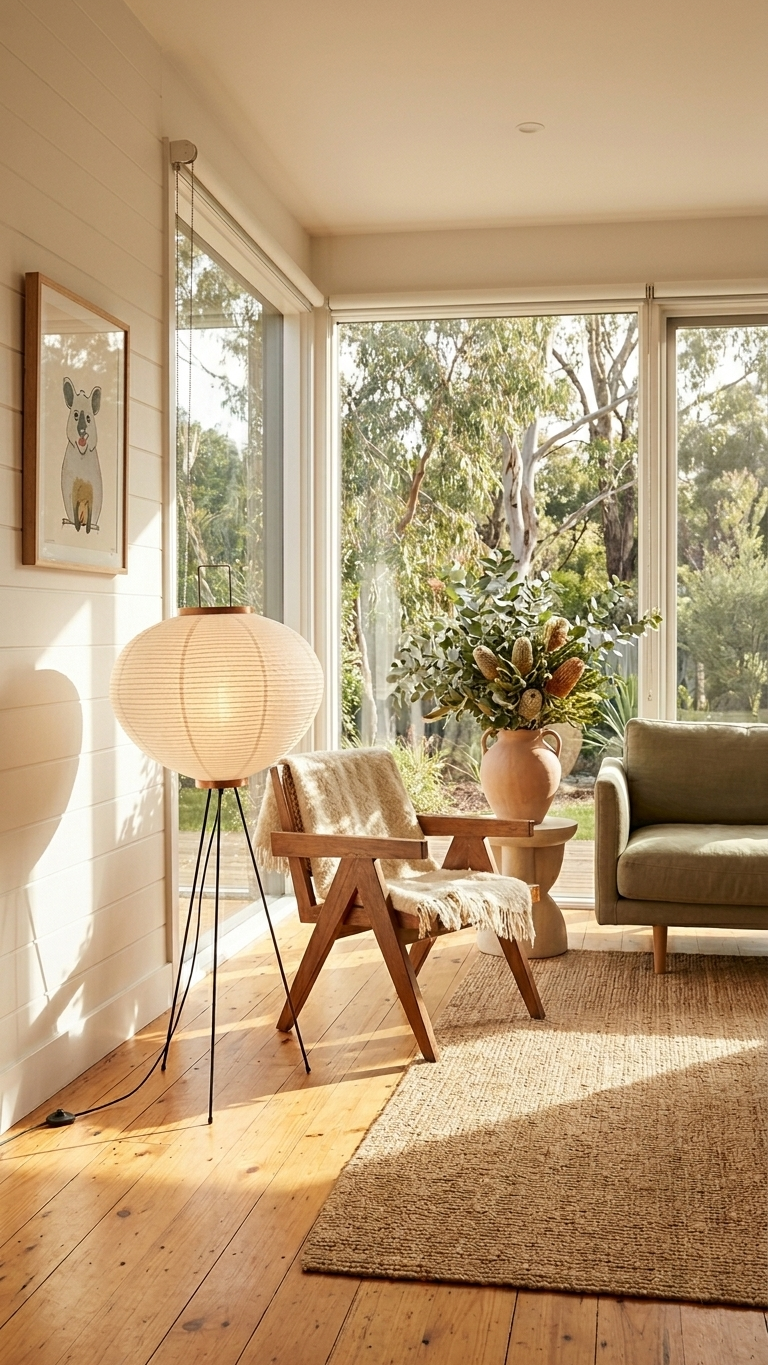 Shiro Floor Lamp | Japanese Style Paper Lamp